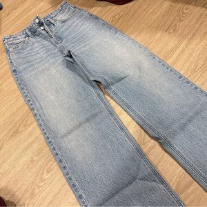 OAK + FORT Light Blue Straight Men's Jeans
